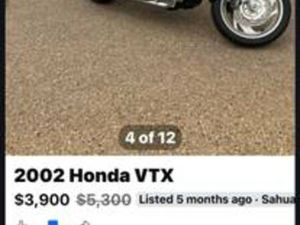 2002 HONDA VTX1800C