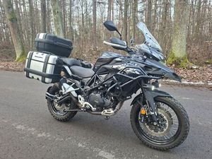 BENELLI TRK502 X 23R. ZADBANY KUFRY MOTOCYKL TURYSTYCZNY MAJDAN KRÓLEWSKI