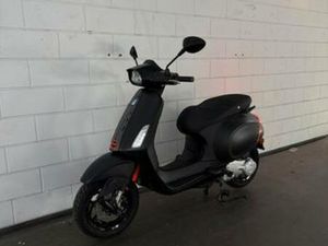 NIEUWE VESPA SPRINT S 50 MAT ZWART — SCOOTERS | VESPA — MARKTPLAATS