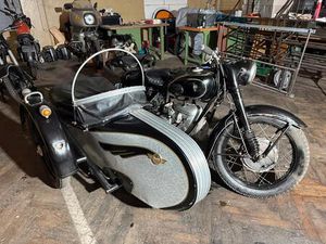 IFA MZ BK 350 MIT STOYE SEITENWAGEN