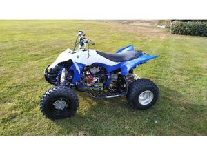 YFZ 450 R YAMAHA QUAD 2014 MIT DOMA REIGER ZUBEHÖR ; BESCHÄDIGT