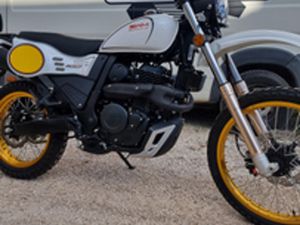 SWM MOTORCYCLES SILVER VASE T