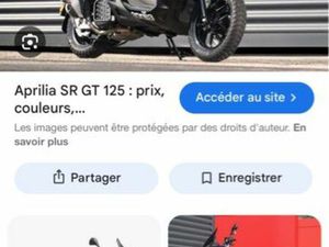 125 APRILIA SR GT