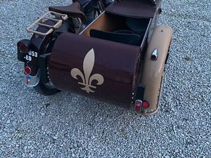 MOTOBÉCANE SIDE CAR 1951