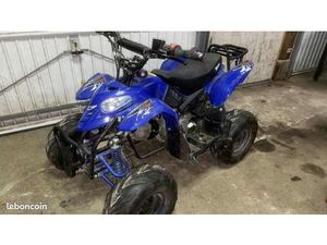 ? QUAD ENFANT THERMIQUE 125 CC – PARFAIT ÉTAT – BATTERIE & CARBU NEUFS ?