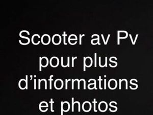 SCOOTER À VENDRE