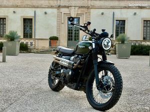 TRIUMPH SCRAMBLER 900 – ENTRETIEN FULL TRIUMPH – POT SHOTGUN (SONORITÉ EXCEPTIONNELLE)