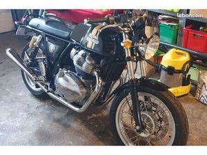 ROYAL ENFIELD 650 CONTINENTAL GT NOIR/OR