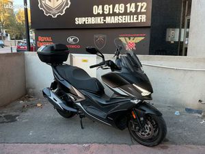 ⭐️ KYMCO X CITING 400 SE ABS NOIR MAT TOP CASE GARANTIE 12 MOIS PREMIÈRE MAIN RÉVISION OK ☑️