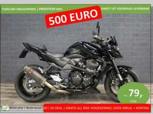KAWASAKI Z 750 (BJ 2008) TRIPLE BLACK AKRAPOVIC Z750 — MOTOREN | KAWASAKI — MARKTPLAATS