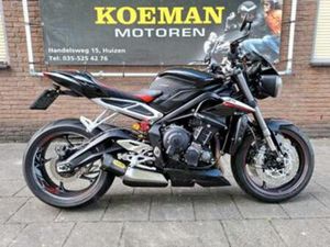 TRIUMPH STREET TRIPLE 765 RS (BJ 2018) ARROW 765RS TOPSTAAT — MOTOREN | TRIUMPH — MARKTPLAATS