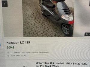 MOTORROLLER PIAGGIO HEXAGON LX 125