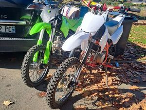2 MOTOS DIRT 140 CC KAYO ET APOLLO