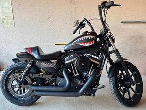 HARLEY DAVIDSON SPORTSTER, IRON XL 883 N, VIELE UMBAUTEN, UNIKAT