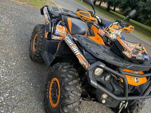 CAN AM OUTLANDER BOMBARDIER 1000 R AKRAPOVIC HOMOLOGUE ROUTE SUPER ÉTAT