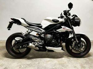 TRIUMPH STREET TRIPLE 765 RS BIANCO