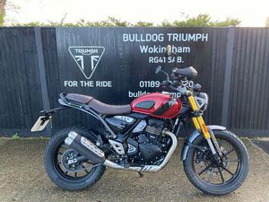 USED TRIUMPH SCRAMBLER 400 X FOR SALE IN WOKINGHAM