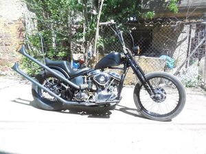 HARLEY DAVIDSON PANHEAD WISHBONE CHOPPER