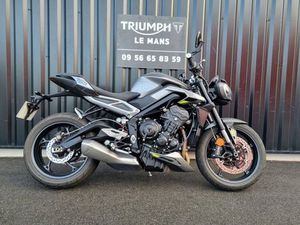 TRIUMPH STREET TRIPLE 765 R 2023 765 CM3 | MOTO ROADSTER | 4 150 KM | GRIS | 72230 RUAUDIN