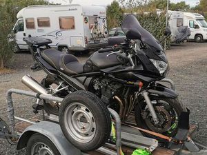 SUZUKI 650 BANDIT S A2 ET SA REMORQUE