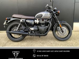 TRIUMPH BONNEVILLE T120 BLACK 2025 1200 CM3 | MOTO ROUTIÈRE | 1 000 KM | 60740 ST MAXIMIN