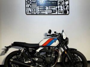 TRIUMPH SPEED TWIN 900 2025 900 CM3 | MOTO ROUTIÈRE | 1 018 KM | BLANC | 34000 MONTPELLIER