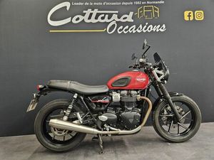 TRIUMPH STREET TWIN 900 2020 900 CM3 | MOTO ROUTIÈRE | 8 847 KM | ROUGE | 76150 MAROMME