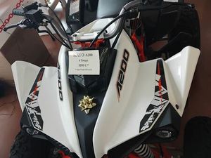 QUAD KAYO A200 - 4 TEMPS - BLANC / ORANGE / NOIR