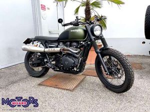 TRIUMPH SCRAMBLER RUMBLER *8.591 KM*SPECIAL EDITION* VERDE