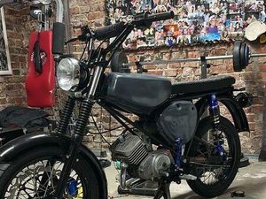 SIMSON S51 MIT DDR PAPIEREN