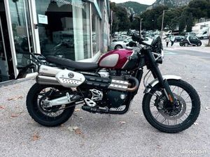 TRIUMPH SRAMBLER 1200 XC GOLD LINE EDITION 2022 1200 CM3 | MOTO ROADSTER | 17 500 KM | BORDEAUX | 83000 TOULON