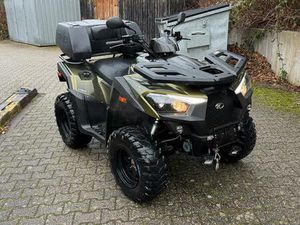 QUAD KYMCO MXU 550 CCM 4X4 EFI LOF TÜV SEILWINDE