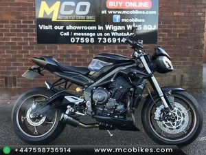 TRIUMPH STREET TRIPLE 765 RS 72 REG 4198 MILES FSH