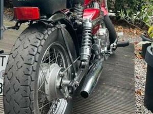 HONDA REBEL 250 CMX BOBBER ROT TÜV 2/27 BOPPERUMBAU