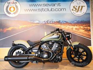 INDIAN SCOUT BOBBER LIMITED + TECH MOSS GREEN SMOK
