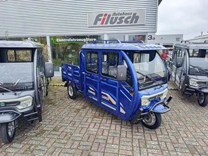 E-DREIRAD|CARGO RUNNER DOUBLE CAB|DOPPELKABINE 2 SITZER 72V 80AH
