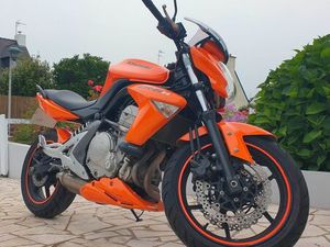 MOTO ER6N 650 KAWASAKI ORANGE A2
