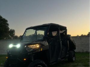◊ MAGNIFIQUE POLARIS RANGER 1000XP CREW 6 PLACES – ÉDITION LIMITÉE PURSUIT CAMO – 2021 + REMORQUE NEUVE 2025 ◊?