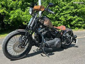 SOFTAIL SPRINGER CROSS BONES 1584