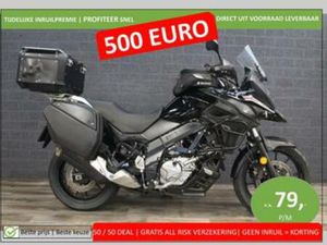 SUZUKI V-STROM 650 A TOURING (BJ 2018) COMPLETE UITVOERING — MOTOREN | SUZUKI — MARKTPLAATS