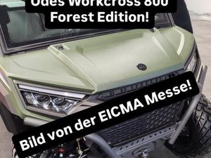 ODES WORKCROSS 800 EPS " FOREST EDITION " 4TRACK JAGD ESP KAB HEIZ WINCH LED 90KMH ABS ! KEIN POLARIS RANGER ODER CAN AM TRAXTER, 3 JAHRE GARANTIE, AU