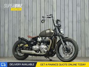 TRIUMPH BONNEVILLE BOBBER BLACK