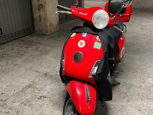 VESPA LX 50CM3 2T ROUGE