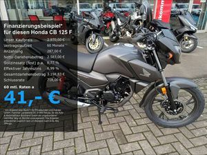 HONDA CB 125 F *GRAU*11 PS*USB*6 JAHRE GARANTIE*LED*