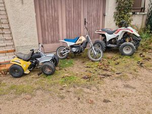 YAMAHA PW 80 SUZUKI LT 50 QUAD HYTRACK HY 80