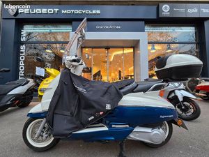 PEUGEOT DJANGO 125 CC - 2500KMS BLANC BLEU