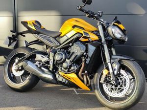 TRIUMPH STREET TRIPLE 765 RS 2023 765 CM3 | MOTO ROADSTER | 10 862 KM | JAUNE | 95610 ERAGNY