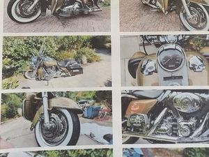 ROAD KING CLASSIC MIT WILLI G. SKULL EMBLEMEN