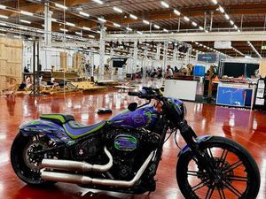 HARLEY DAVIDSON FXBRS 132 S&S KESSTECH AIRRIDE JOKERBIKE