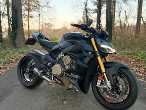 ② DUCATI STREETFIGHTER V4S AKRAPOVIC - 2024 GREY NERO
